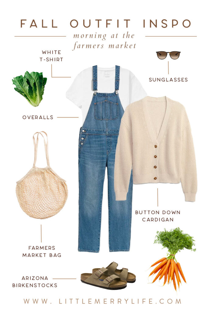 The Best Cozy and Casual Fall Outfit Ideas: Farmers Market